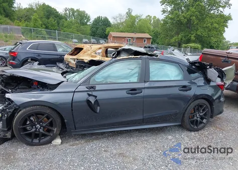 2025 Honda Civic Sport z USA, uszkodzony, nr VIN 2HGFE2F59SH556740